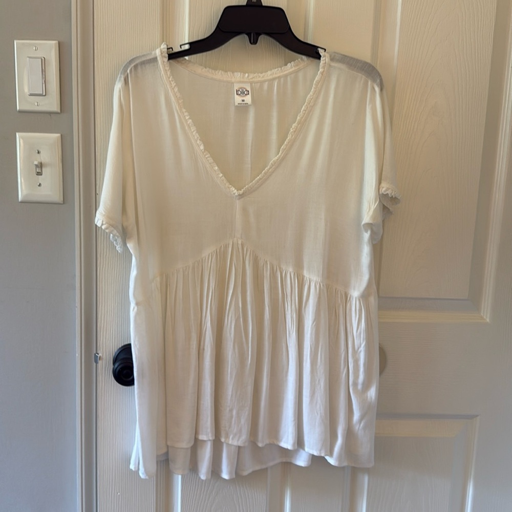 Oversized beach top